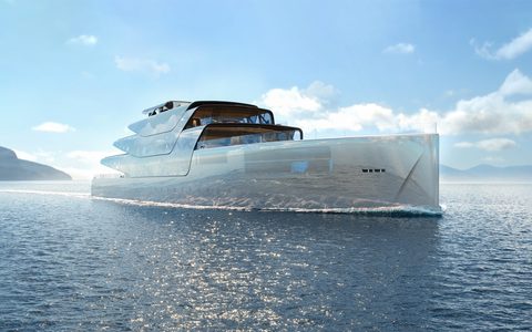 Pegasus lanceert revolutionair 3D superjachtconcept van 88 meter lang luxejacht