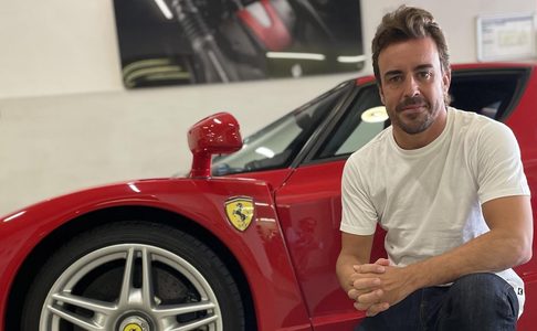 Ferrari Enzo van F1-coureur Fernando Alonso