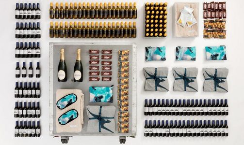Qantas Boeing 747 bar cart serveerwagen Pure Luxe