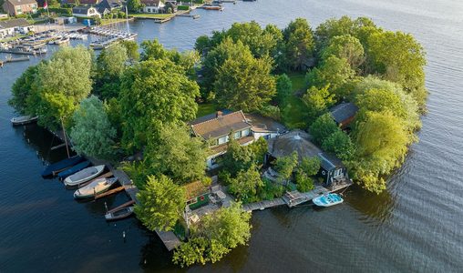 Privé-eiland villa Warmond