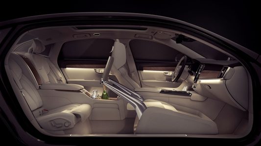 Illustratie voor: Volvo S90 Excellence: Zitten Als Een Koning Achterin Deze Luxe Chauffeursauto (Video)