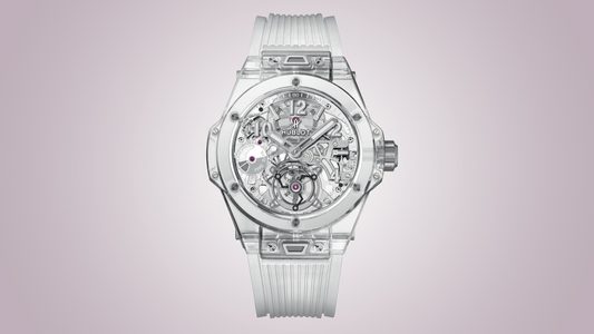 hublot big bang tourbillon 5 days power reserve saffier horloge Pure Luxe