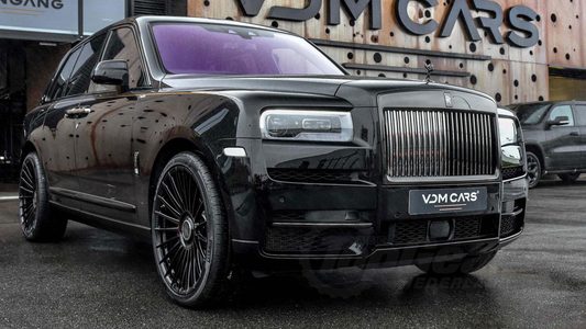 Hakim Ziyech Rolls-Royce Cullinan Black Badge VDM Cars Pure Luxe