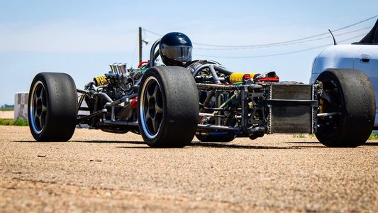 Wesley Kagan Porsche Boxter S Formule-1 auto Pure Luxe