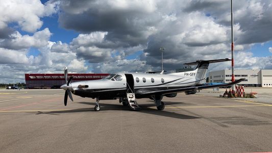 Silver flight vliegmaatschappij Pilatus PC-12 Pure Luxe