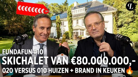 Illustratie voor: Nieuwe FundaFun-aflevering: een skichalet van € 80.000.000, ‘Graceland’ in Breda en woning van burgemeester Halsema in de verkoop