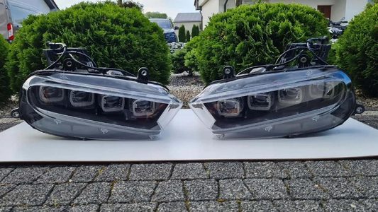 Koplampen Bugatti Chiron