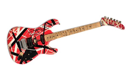 De gitaar van rockster Eddie van Halen gaat naar de veiling