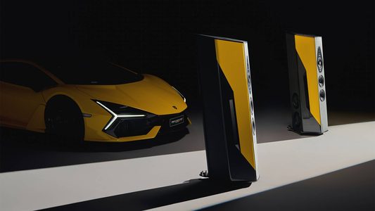 Lamborghini en Sonus Faber hebben de handen ineen geslagen voor een nieuwe speaker