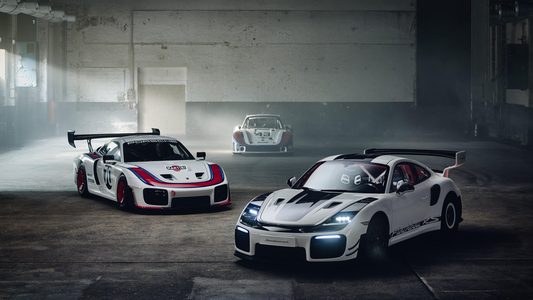 De Porsche Flachbau-modellen