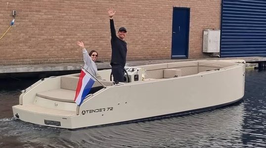 Het nieuwe jacht van Yves Berendse