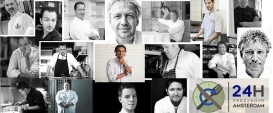 Illustratie voor: 24h PRESSROOM: 24 Michelinsterren-chefs en diverse artiesten schitteren tijdens benefiet-gastromarathon