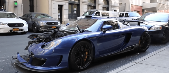 Benjamin Chen Gemballa Mirage GT crash New York City Pure Luxe