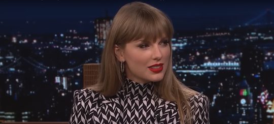 Taylor Swift tijdens een interview