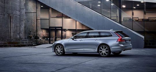 Illustratie voor: Volvo onthult de stijlvolle en veelzijdige V90