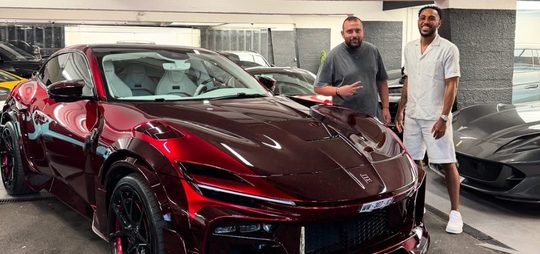 De nieuwe Ferrari Purosangue Mansory Pugnator van Pierre-Emerick Aubameyang