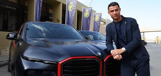 Cristiano Ronaldo BMW