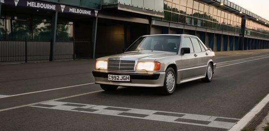 De Mercedes van Ayrton Senna