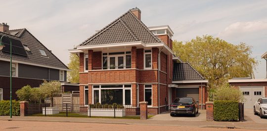 De villa van Derk Boerrigter in Eemnes