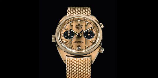 massief gouden tag heuer carrera heuer ronnie peterson Pure Luxe