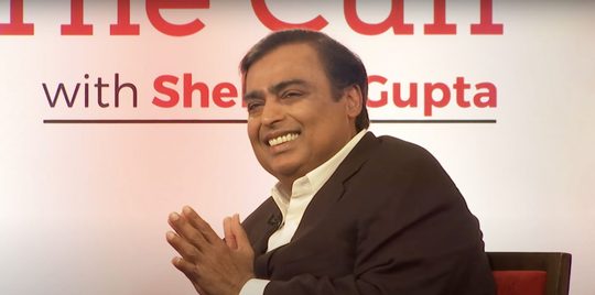 Mukesh Ambani cruiseschip