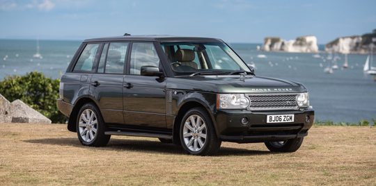 De Range Rover van Queen Elizabeth gaat naar de veiling