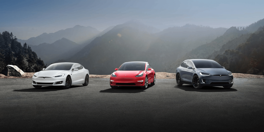tesla model s model x model 3 auto's Pure Luxe