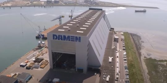 Damen krijgt € 270 miljoen aan staatssteun om overeind te blijven
