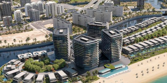 Zo zou het Brabus Island in Abu Dhabi er uit moeten komen te zien