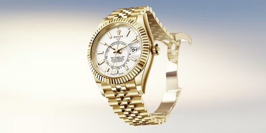 Een gouden Rolex