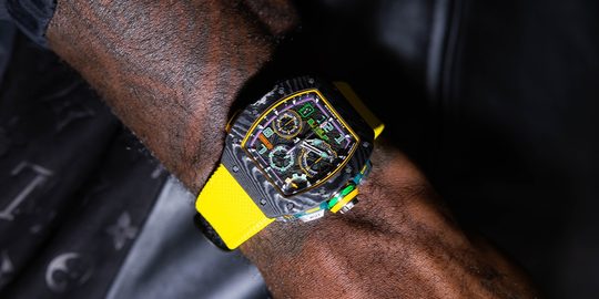 De Richard Mille die werd ontwikkeld met LeBron James