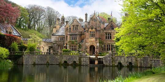 Het luxe landgoed in Engeland