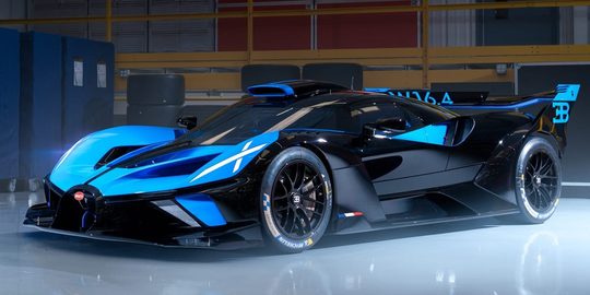 De Bugatti Bolide die naar de veiling gaat