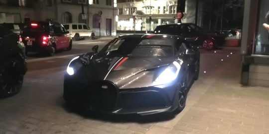 Eén van de supercars van de miljardair