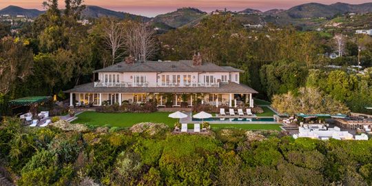 De villa in Malibu