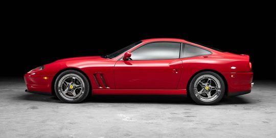 De oude Ferrari van Michael Jordan