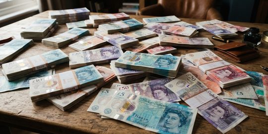 Geld, wat een miljardair uit Groot-Brittannië veel heeft
