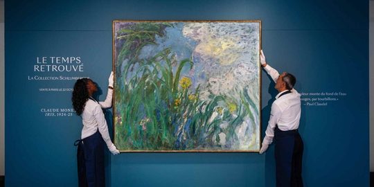 Het schilderij van Monet dat werd geveild
