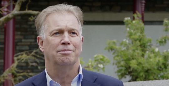 Marcel Boekhoorn tijdens een interview