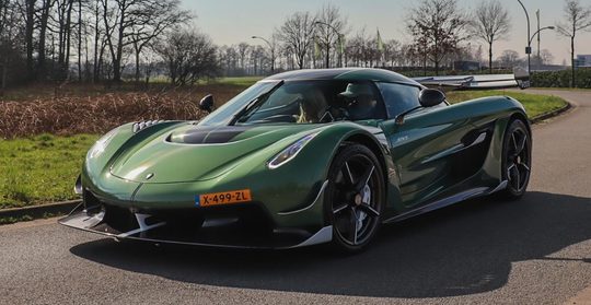 De Koenigsegg Jesko Attack van Bert Weering