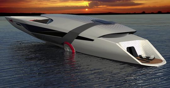 Tesla yacht