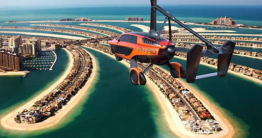 Vliegende auto PAL-V Dubai