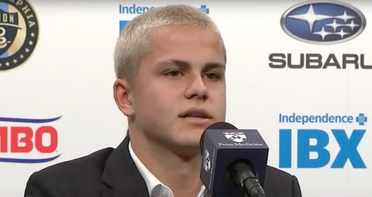 Cavan Sullivan 14-jarige profvoetballer