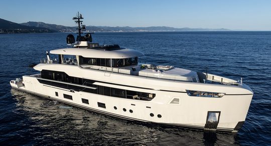 Het superjacht Principessa Capricciosa van Columbus Yachts