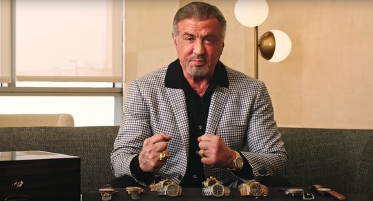 Sylvester Stallone horlogecollectie