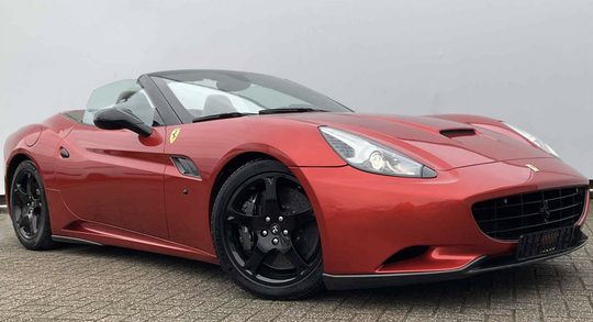 De door Novitec onder handen genomen Ferrari California op Marktplaats