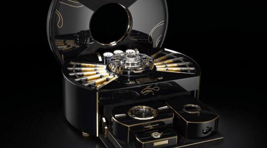 Illustratie voor: Deze Krankzinnige Humidor van 1 Miljoen Heeft een Ingebouwde Tourbillon