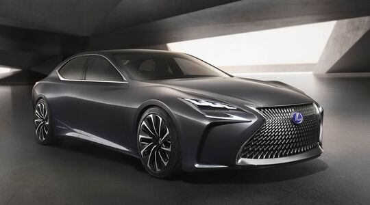 Illustratie voor: Lexus Bepaalt de Toekomst van de High End Performance Limousine met LF-FC Concept