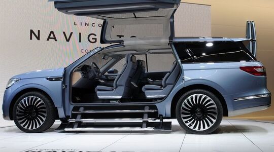 Illustratie voor: Lincoln gaat voor GROOT met hun nieuwe Navigator Concept SUV