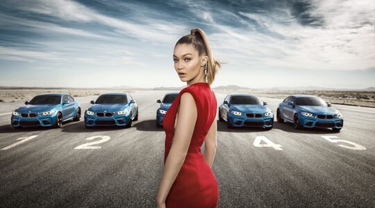 Illustratie voor: Supermodel Gigi Hadid en Nieuwe BMW M2 Coupé Sterren Samen in Campagne ‘Eyes on Gigi’ (video)